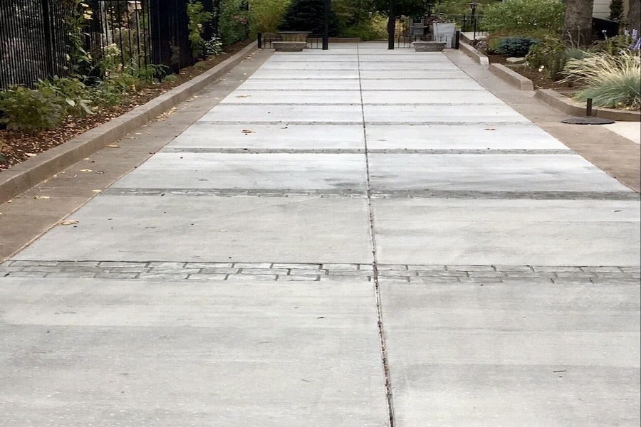High End Concrete Driveway Colorado Springs